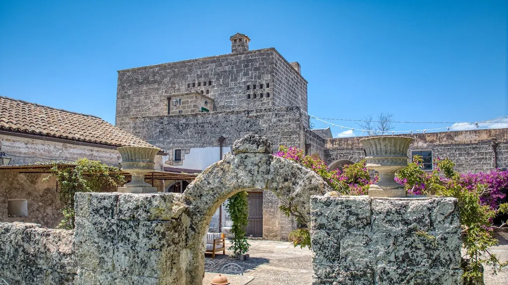 Masseria Saint Lucia Farm House restaurant in Alessano