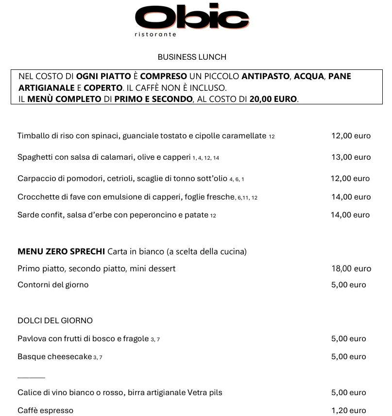 Menu_Obic ristorante_Cabiate_image_1