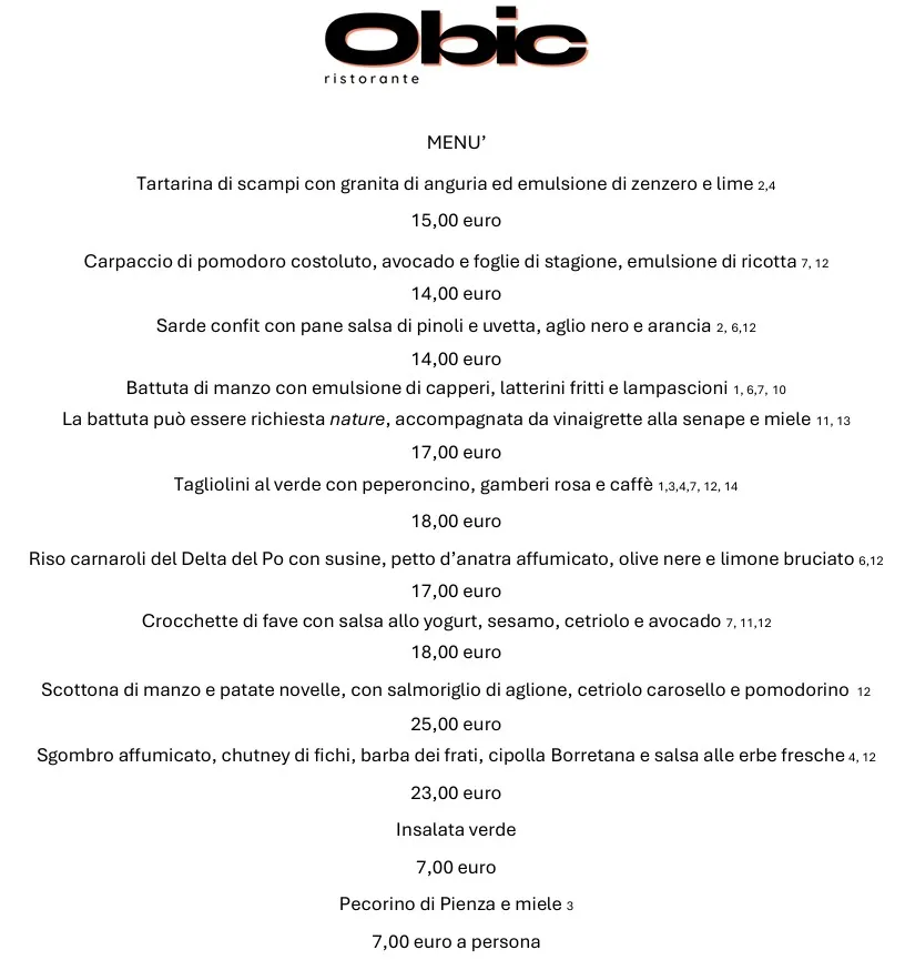Menu_Obic ristorante_Cabiate_image_2
