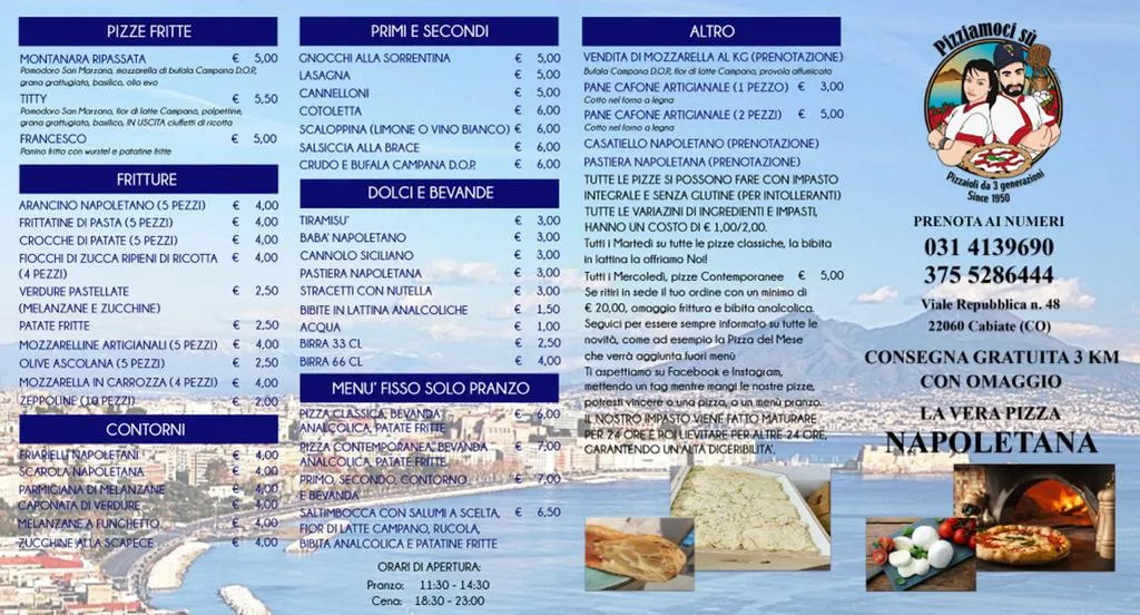 Menu_PIZZERIA SANTORO Farina & Pumarùoru_Cabiate_image_4