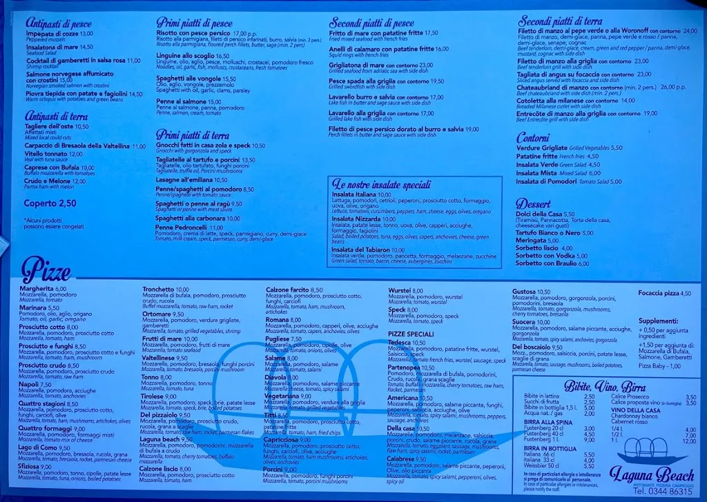 Menu_Laguna Beach Ristorante_Calozzo_immagine_3