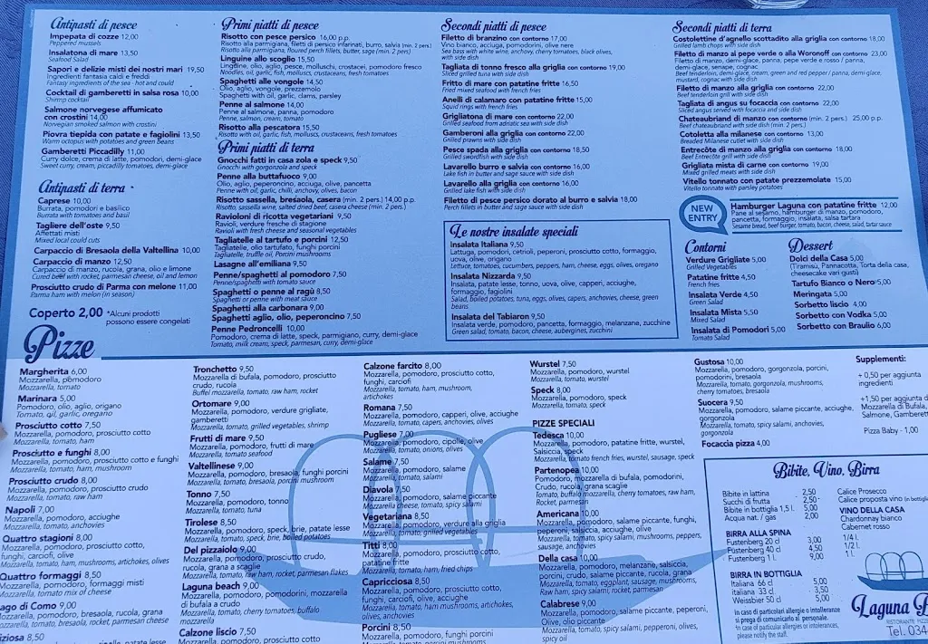 Menu_Laguna Beach Ristorante_Calozzo_immagine_4