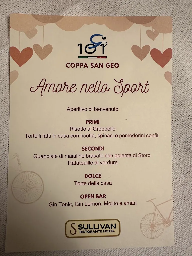 Menu_Sullivan Ristorante & Hotel_Calcinato_image_1