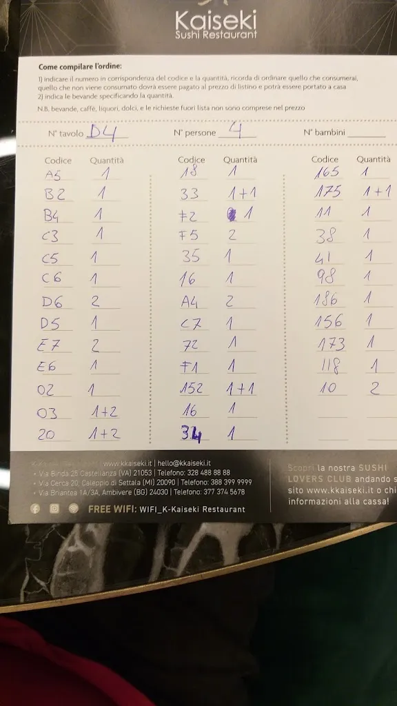 Menu_K Kaiseki Sushi Restaurant_Caleppio_image_2