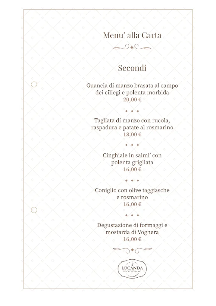 Menu_Locanda In Calvignano_Calvignano_immagine_2
