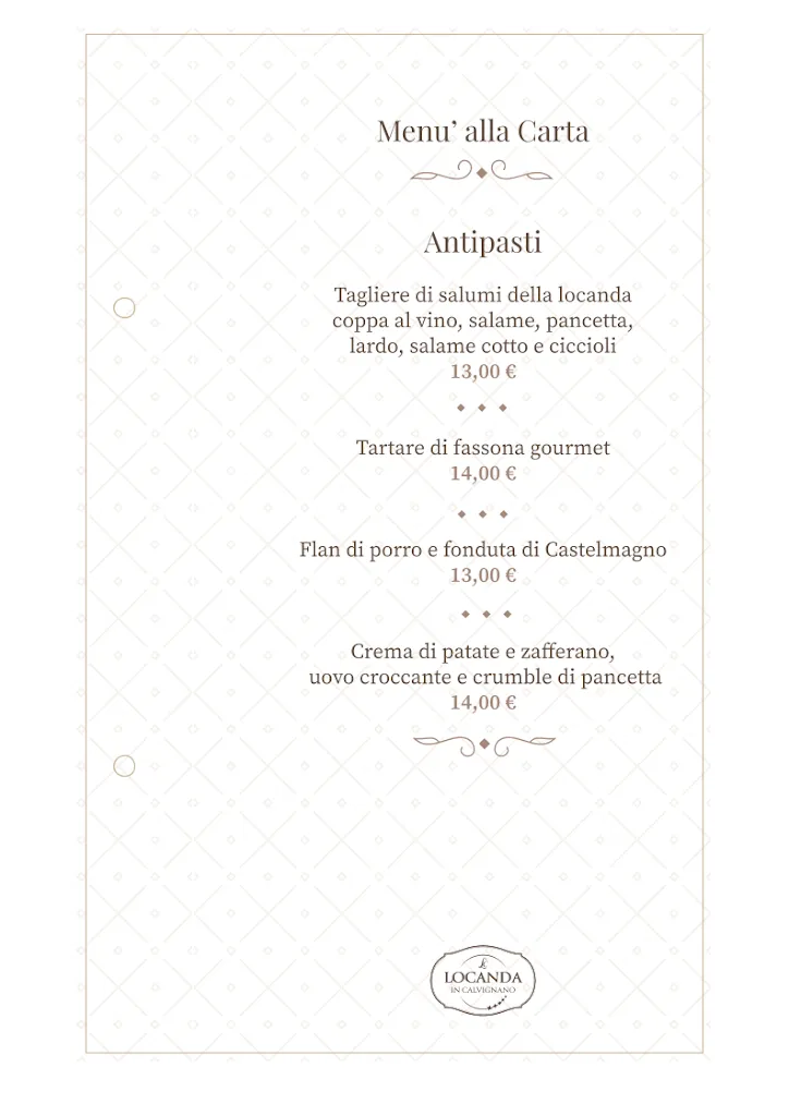 Menu_Locanda In Calvignano_Calvignano_immagine_4