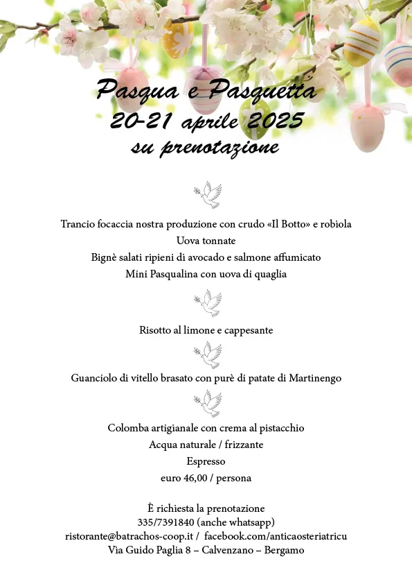 Menu_Antica Osteria Tricù_Calvenzano_immagine_1