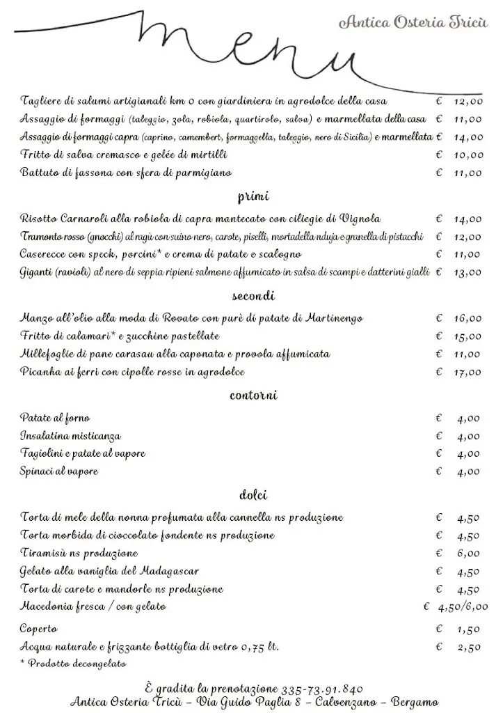 Menu_Antica Osteria Tricù_Calvenzano_immagine_3