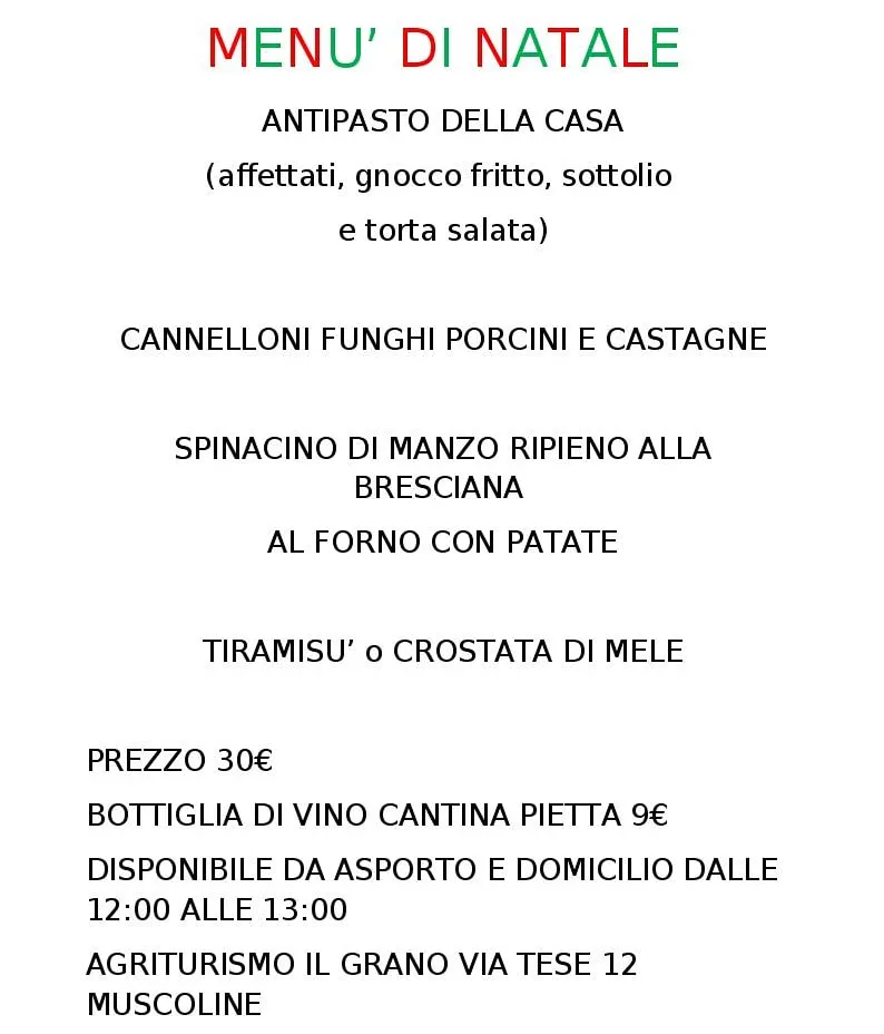 Menu_Agriturismo Il Grano_Calvagese della Riviera_image_1