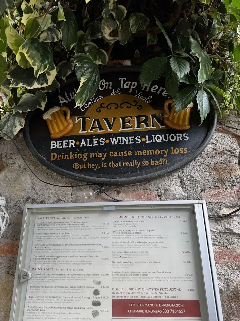 Menü_Cantina del Vicolo di Ravarotto Pierpaolo_Calvagese della Riviera_Bild_3