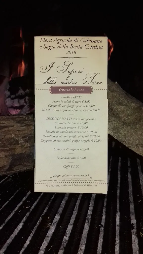Menu_Osteria Con Cucina La Banca_Calvisano_image_3