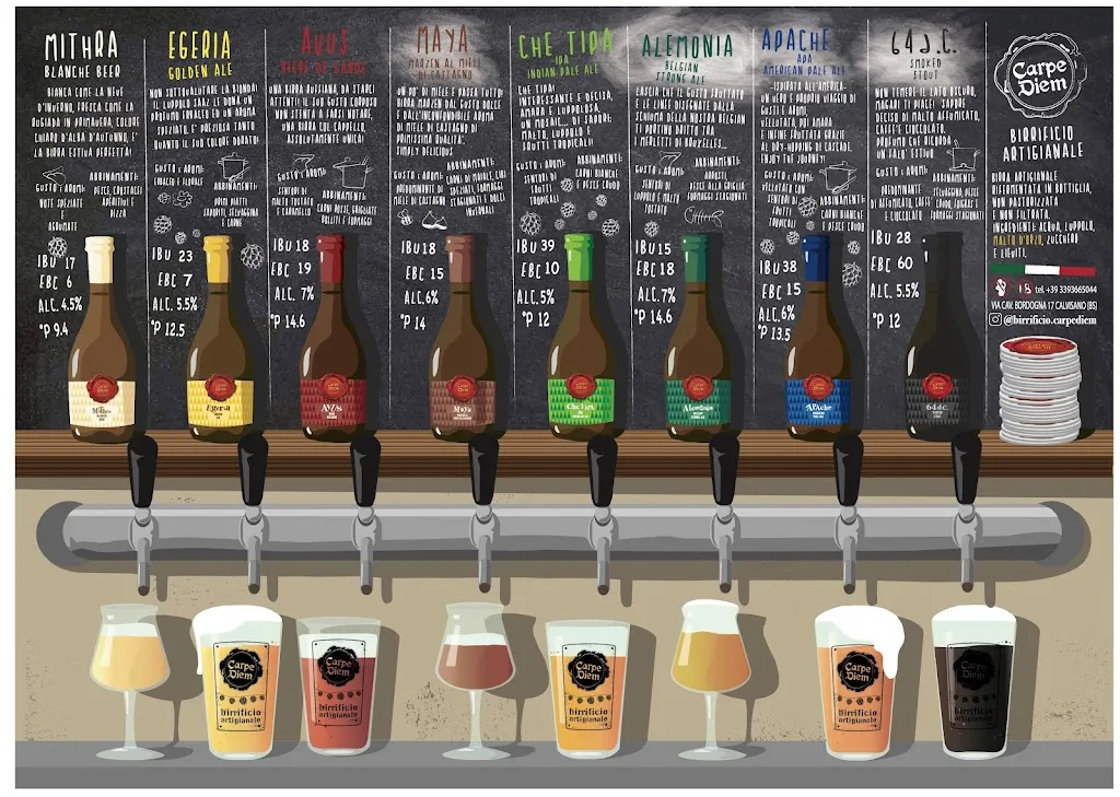 Menu_CARPE DIEM Birrificio Artigianale_Calvisano_image_1