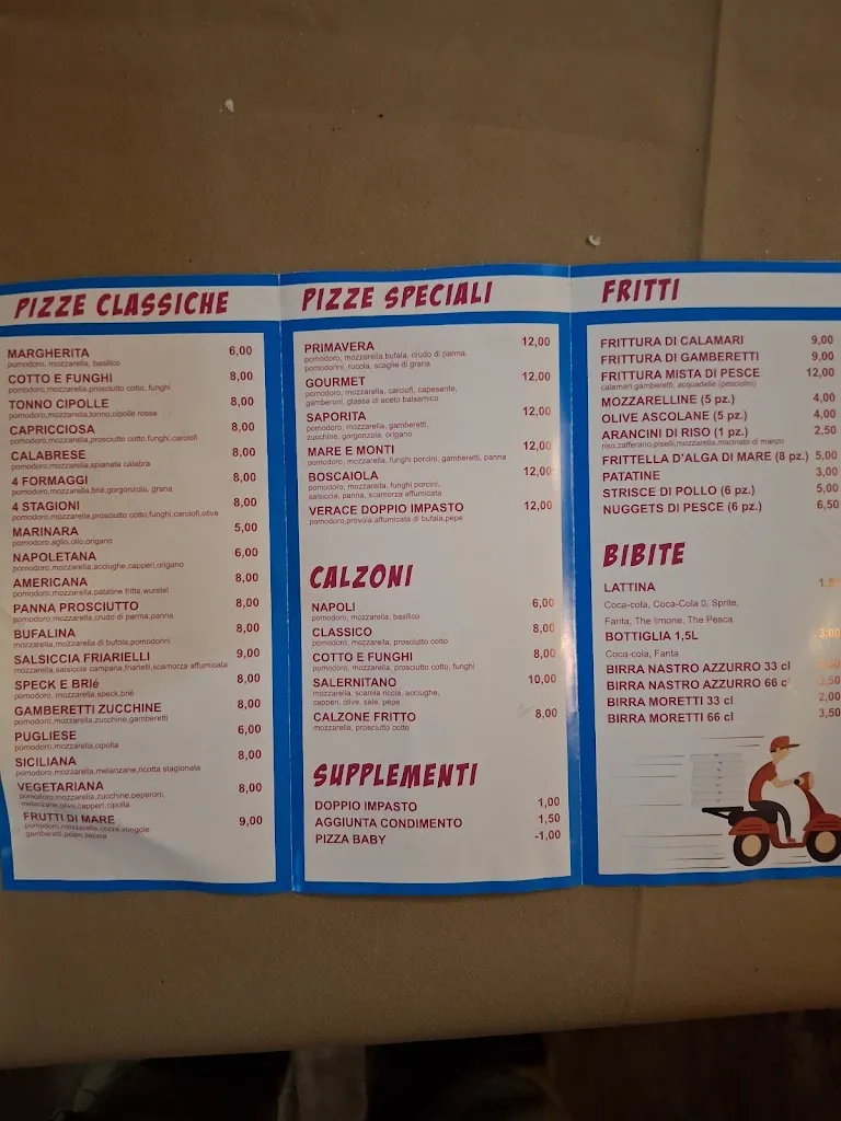 Menu_Ristorante - Pizzeria 