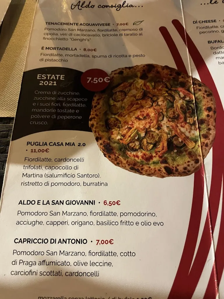 Menu_La Tana di Aldo | Pizzeria Napoletana_Acquaviva delle Fonti_immagine_4