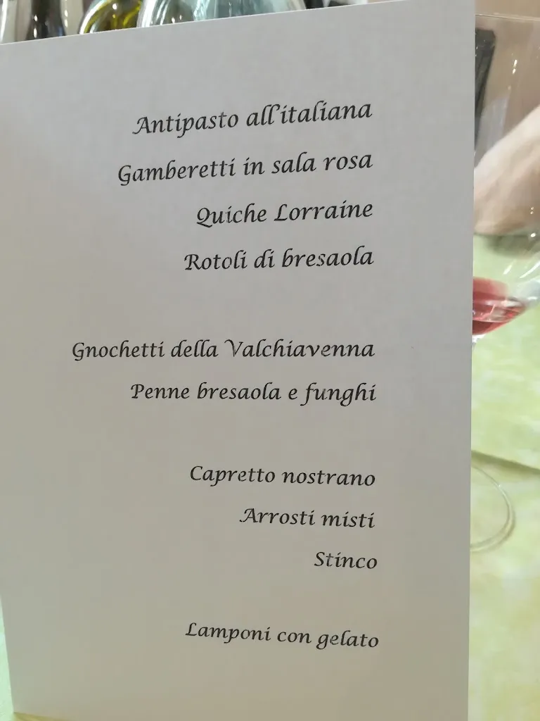 Menü_Trattoria Due Spade_Campodolcino_Bild_2