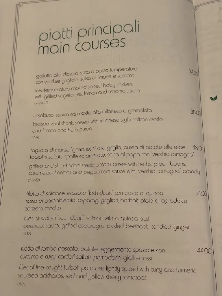 Menü_Il Canneto Restaurant_Canneto_Bild_1