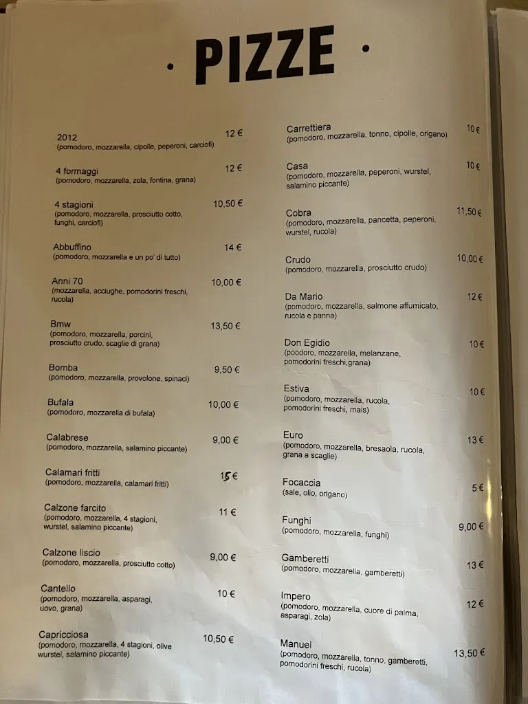 Menu_Impero Ristorante Pizzeria_Cantello_image_1