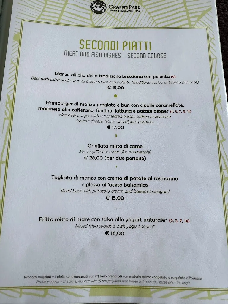Menu_Ristorante GraffitiPark_Capo di Ponte_image_1