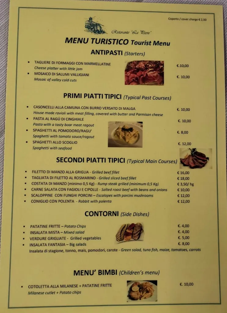 Menu_Pizzeria La Pieve_Capo di Ponte_image_2