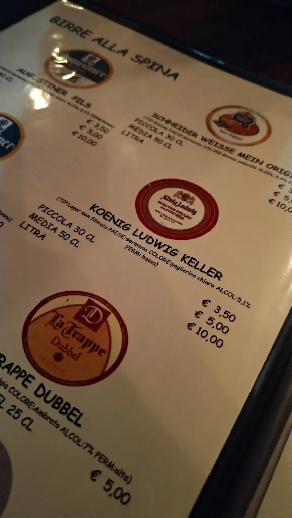 Menu_Angel Birreria-Pizzeria-Osteria_Capriano del Colle_image_1