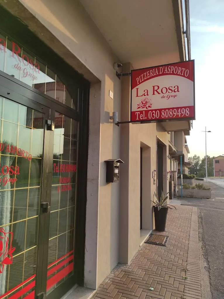 Pizzeria La Rosa da Grego restaurant in Capriano del Colle