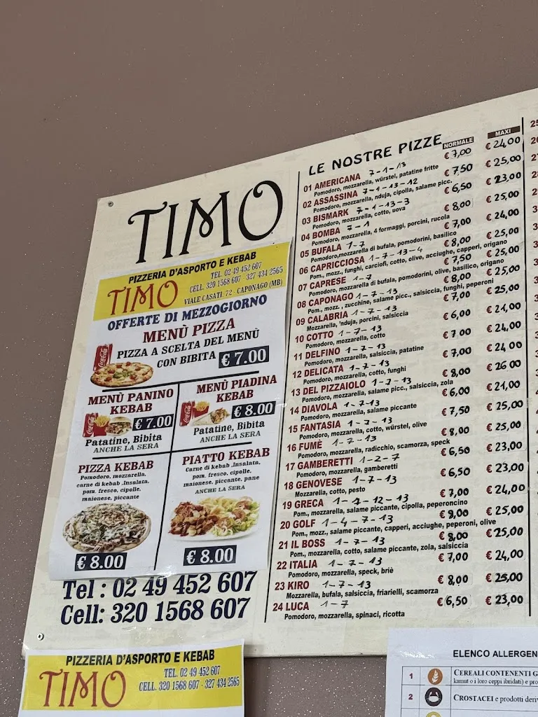 Menu_Pizzeria Timo_Caponago_image_1