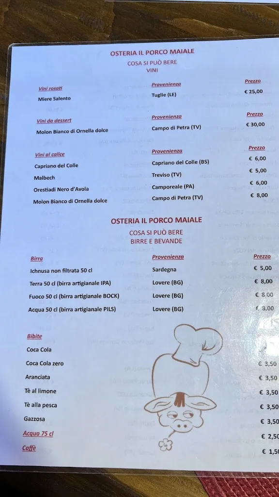 Menu_Ristorante Il Porco Maiale_Caponago_image_3