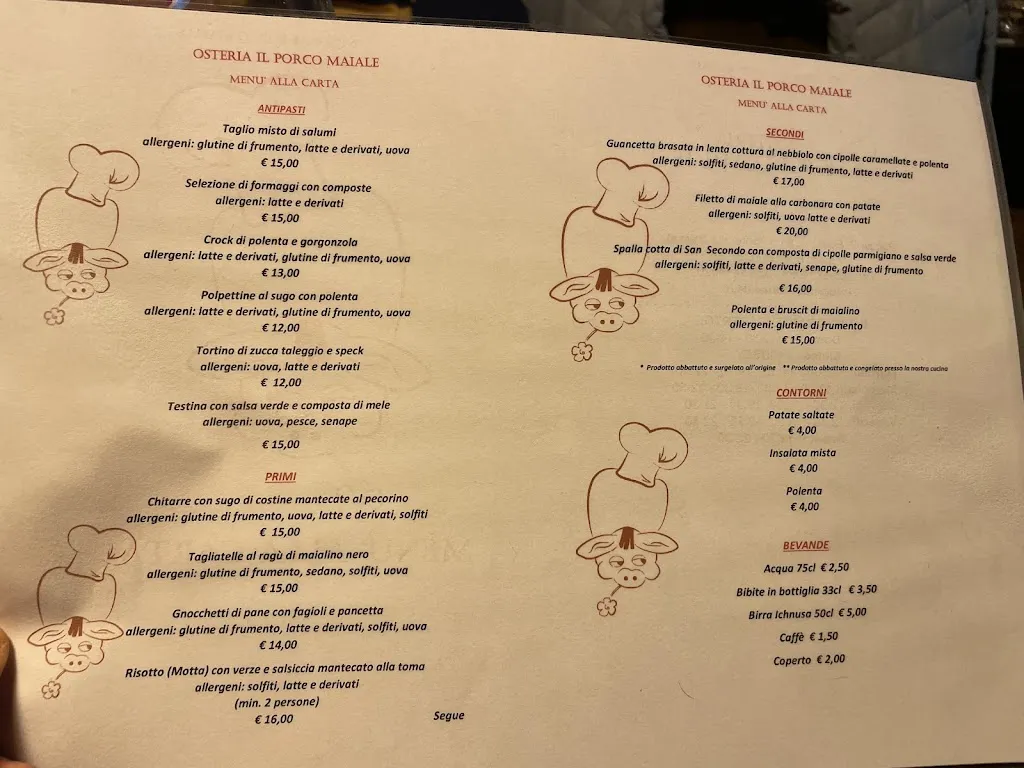 Menu_Ristorante Il Porco Maiale_Caponago_image_4