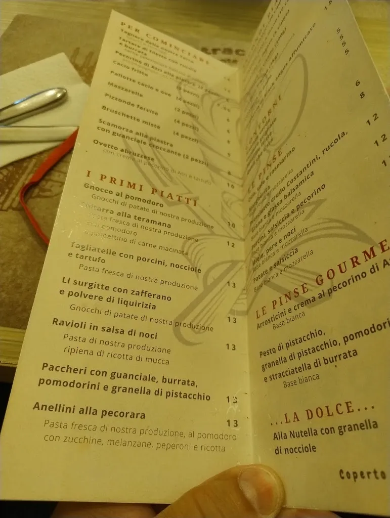 Menu_Ristorante Lu Straccapanz_Borgo Santa Maria Immacolata_image_1