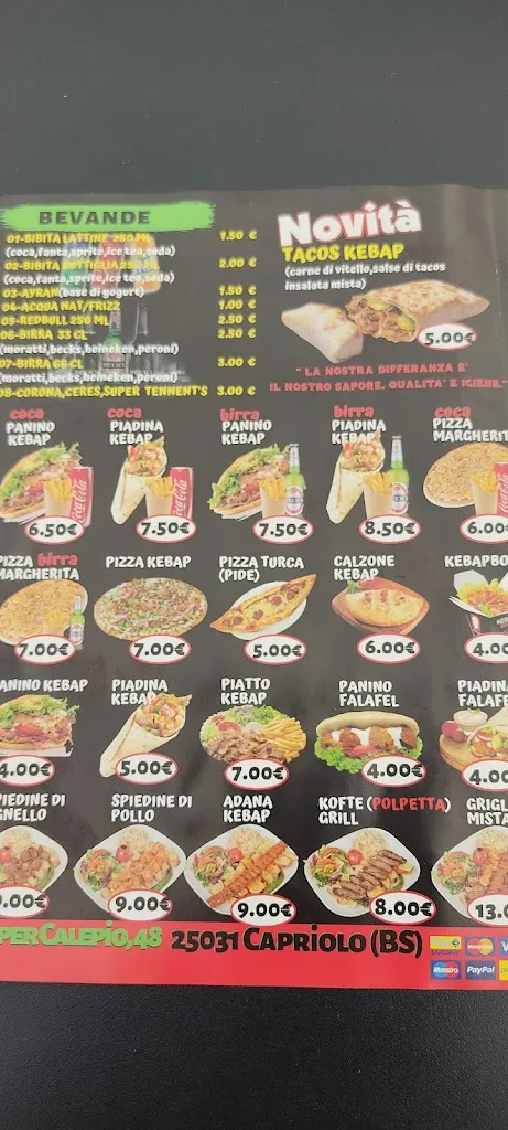 Menu_Il Sultano - Kebap - Pizza_Capriolo_image_1