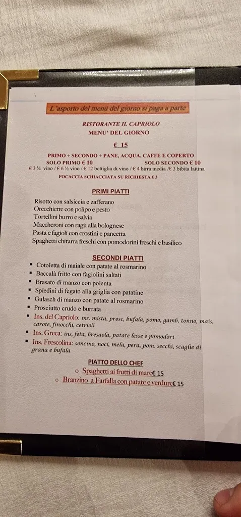 Menu_Ristorante Il Capriolo_Capriolo_image_1