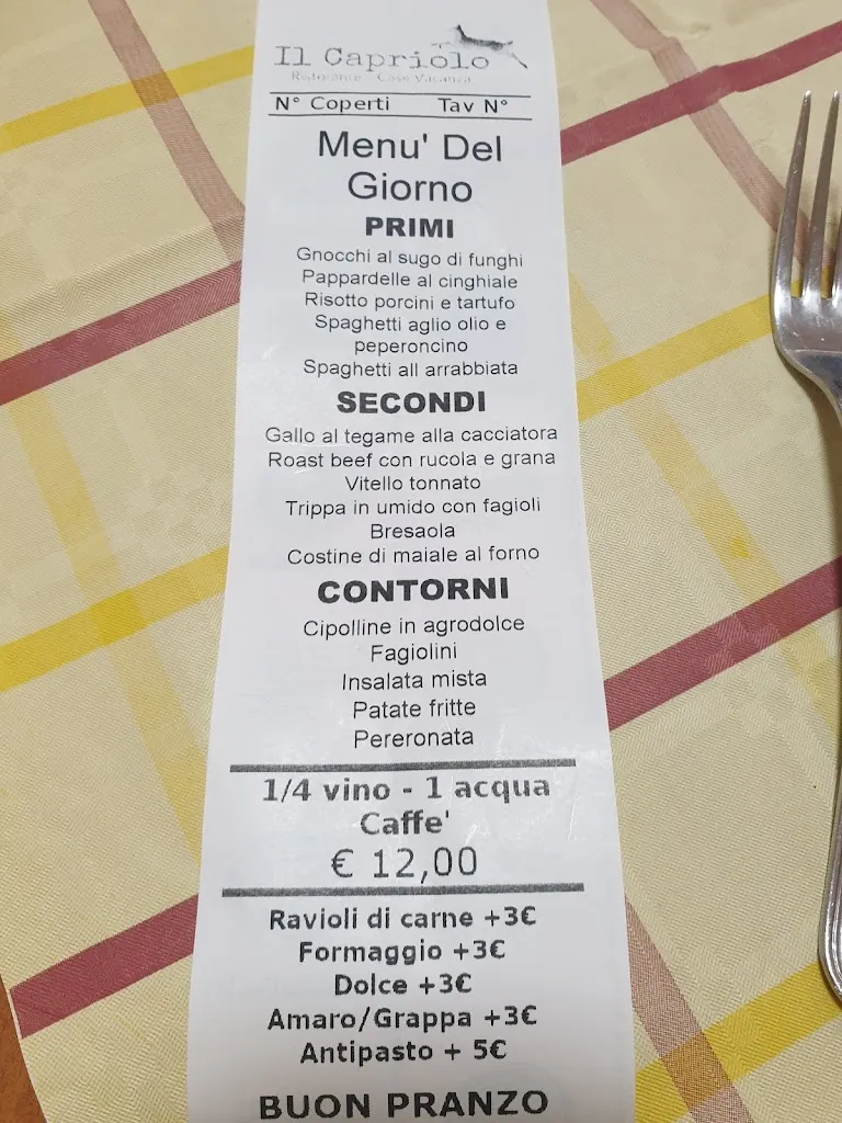 Menu_Ristorante Casa Vacanze Il Capriolo_Capriolo_image_3