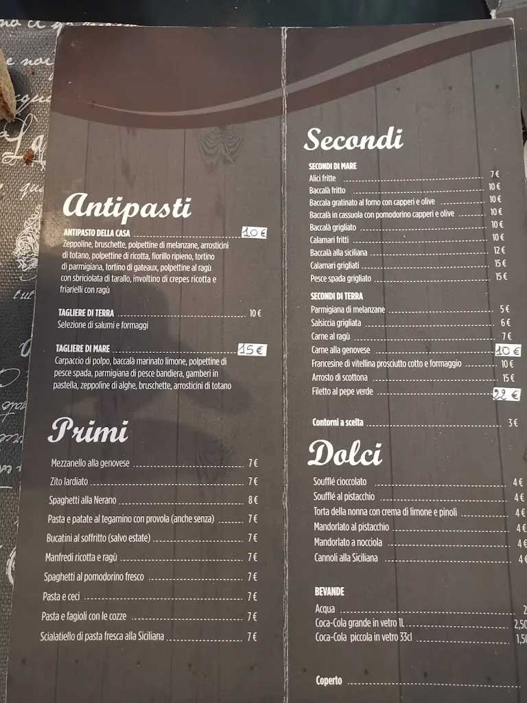 Menu_Trattoria da Maresca_Caravaggio_image_2