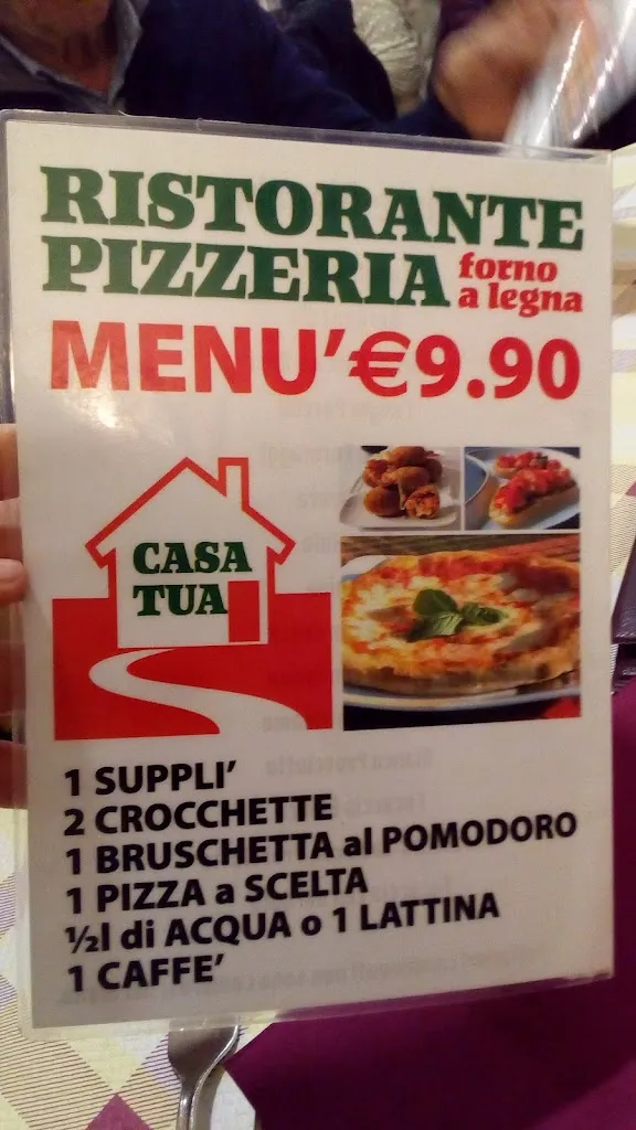 Menu_Ristorante Pizzeria Casa Tua_Caravaggio_image_1