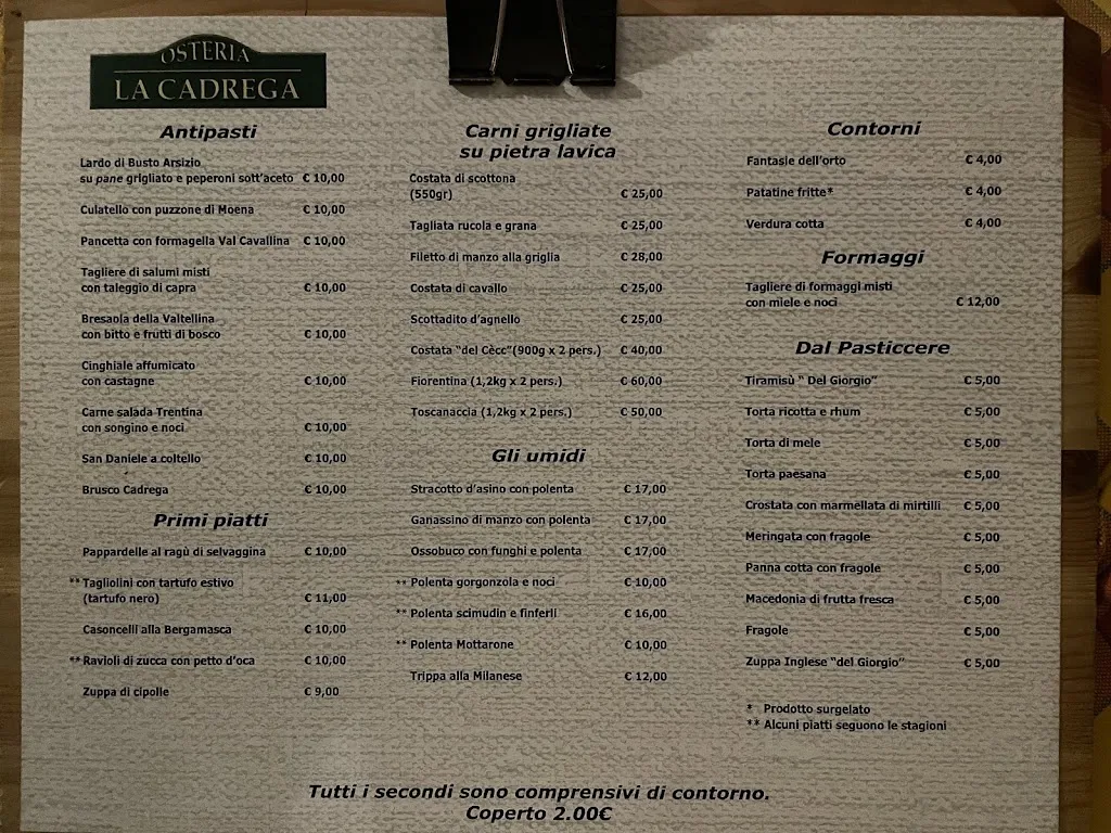 Menu_La Cadrega_Carimate_image_1
