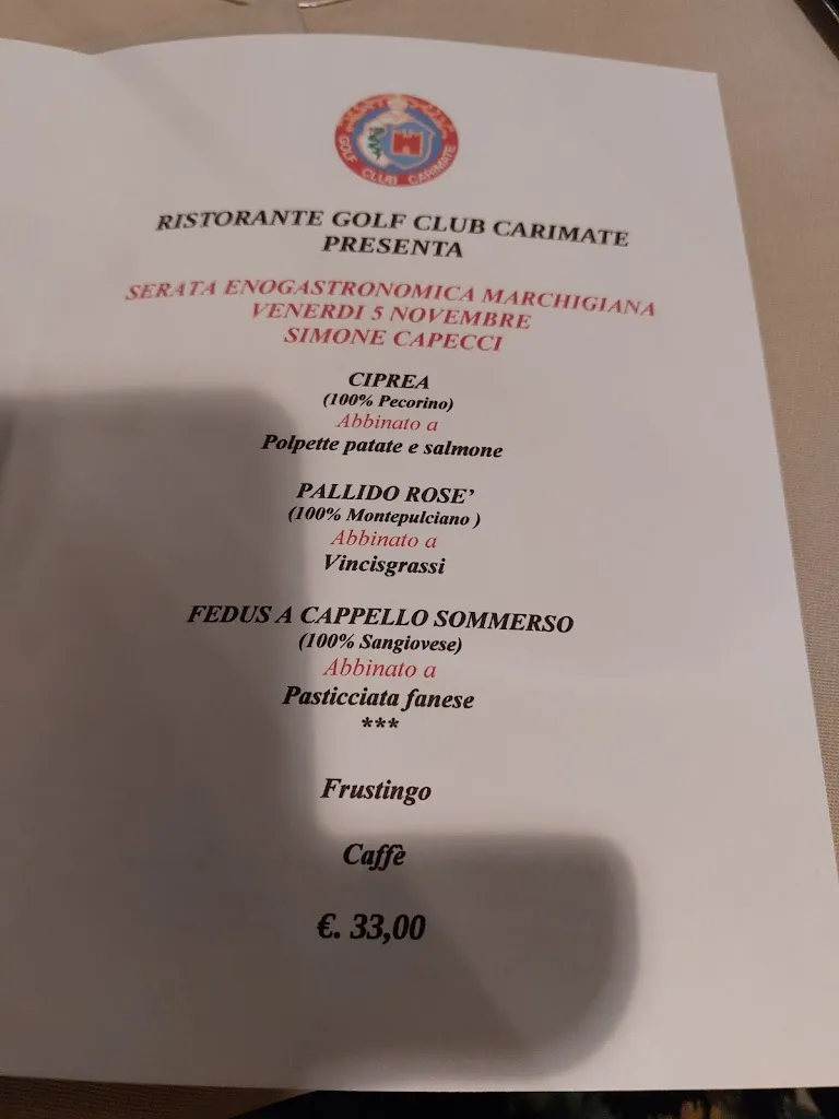 Menu_Ristorante Golf Club Carimate_Carimate_image_3