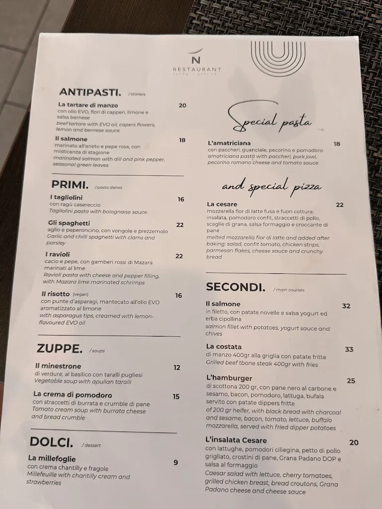Menu_N Restaurant_Cardano al Campo_image_1