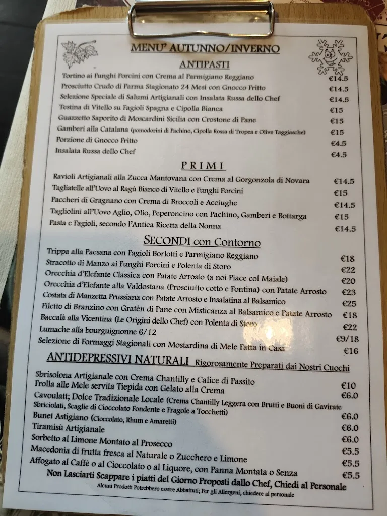 Menu_L'Osteria Dei Mercanti a GALLARATE _Cardano al Campo_image_4