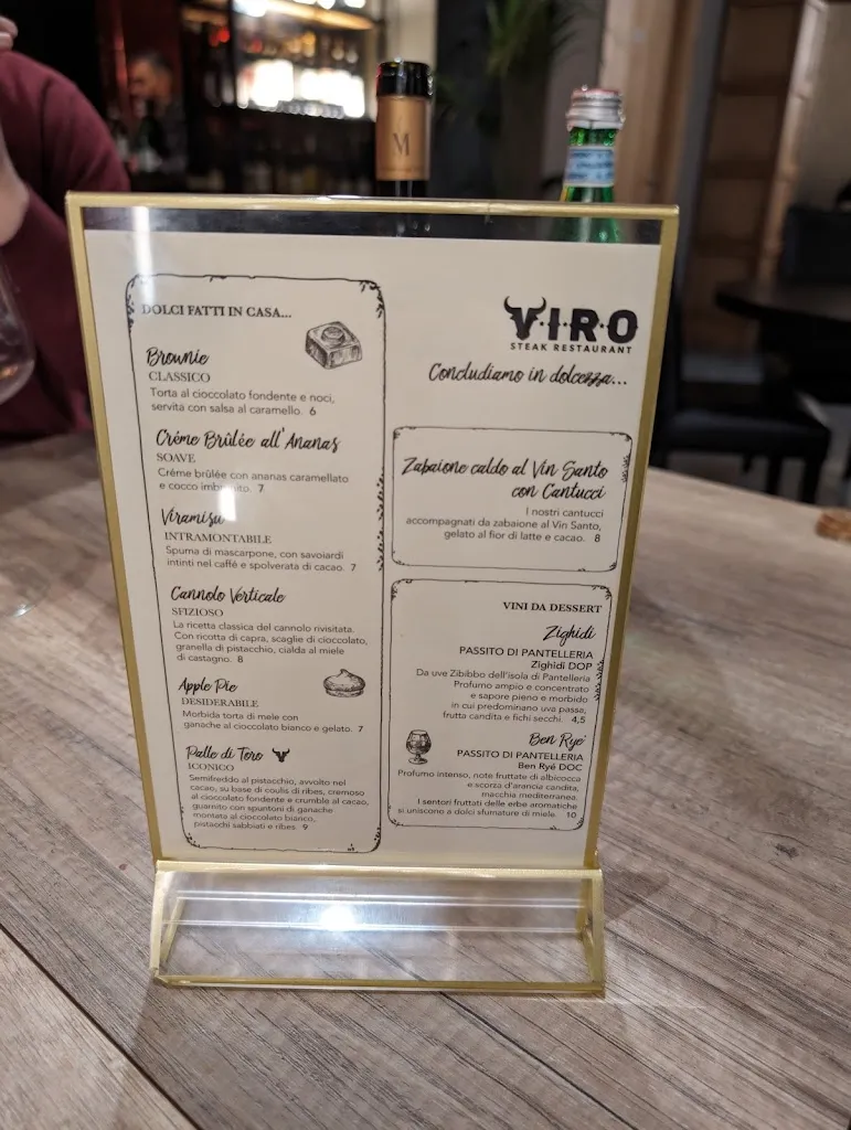 Menu_Viro Steak Restaurant Gallarate_Cardano al Campo_immagine_2