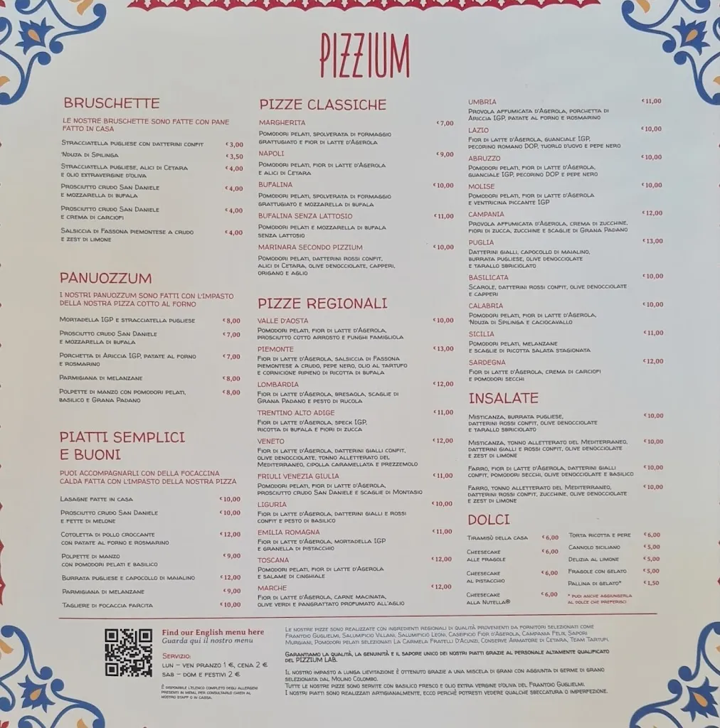Menu_Pizzium - Gallarate_Cardano al Campo_image_2