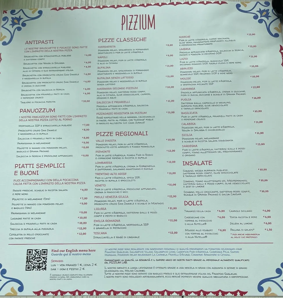 Menu_Pizzium - Gallarate_Cardano al Campo_image_3