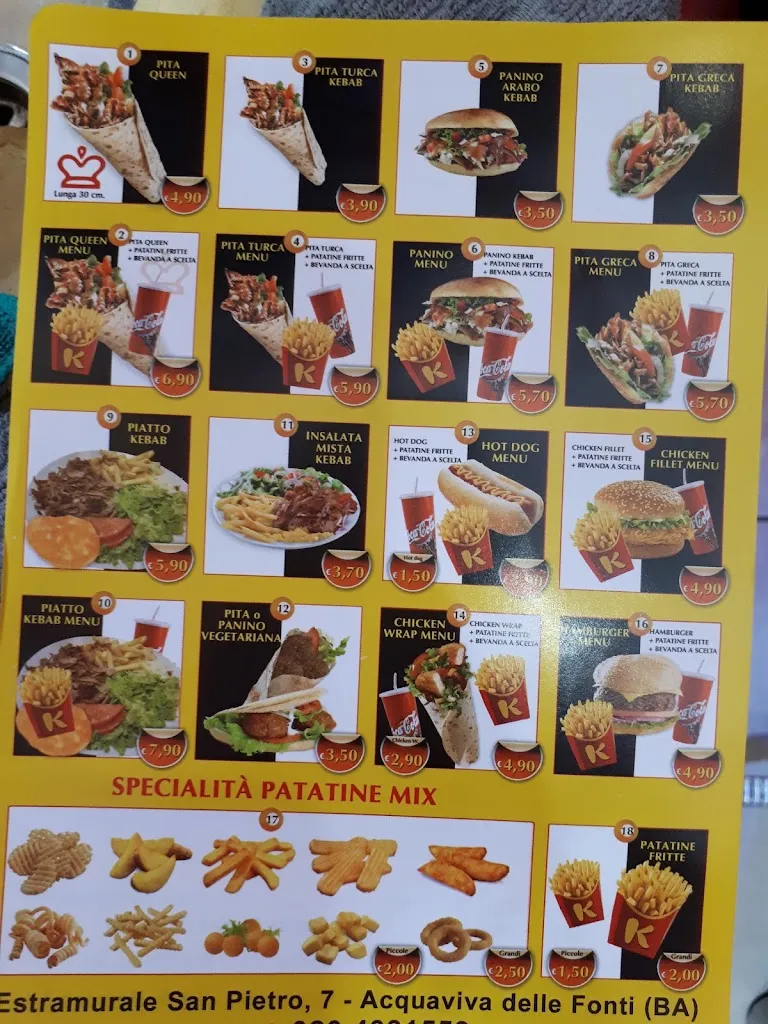 Menu_Kebabberia Group_Acquaviva delle Fonti_image_2