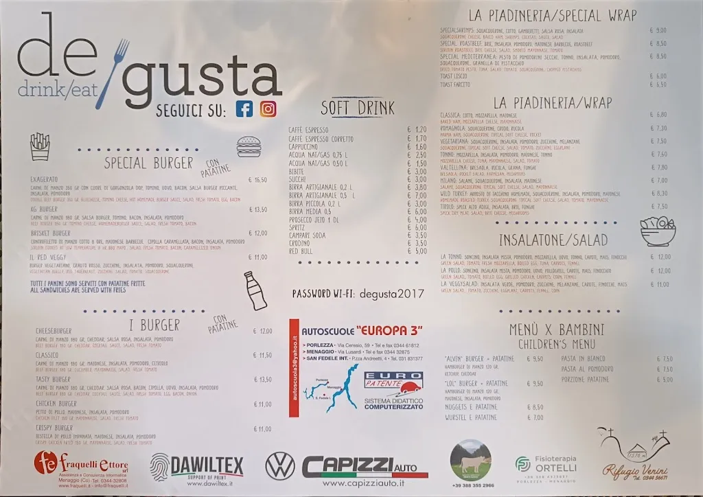 Menu_Ristorante De Gusta_Carlazzo_image_1