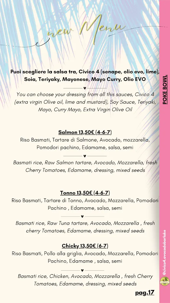 Menu_Civico 4 - Ristorante e Avocado Bar_Carlazzo_image_1