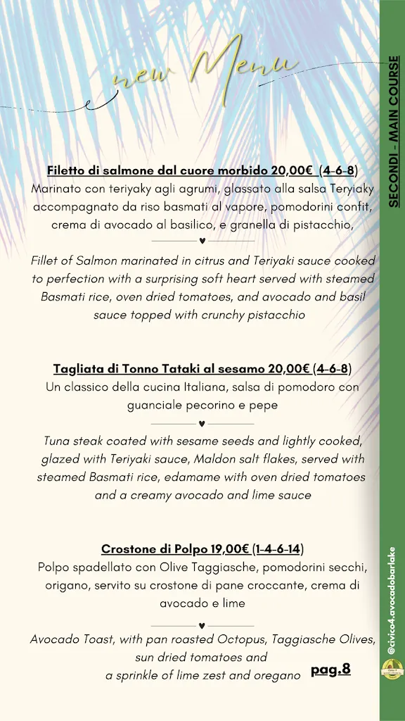 Menu_Civico 4 - Ristorante e Avocado Bar_Carlazzo_image_2