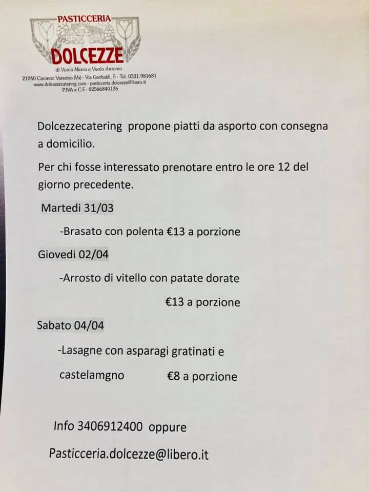 Menu_Dolcezze Catering_Caronno Varesino_image_1
