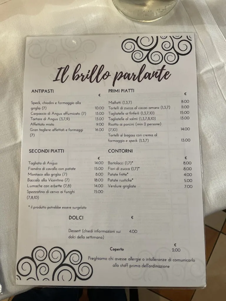 Menu_Ristorante Wine Bar Il Brillo Parlante_Carpenedolo_image_2
