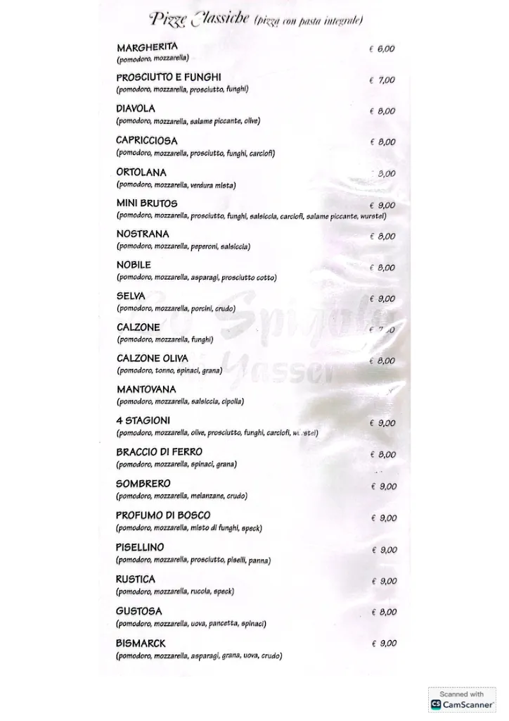 Menu_LO SPIGOLO RISTORANTE PIZZERIA_Carpenedolo_image_1
