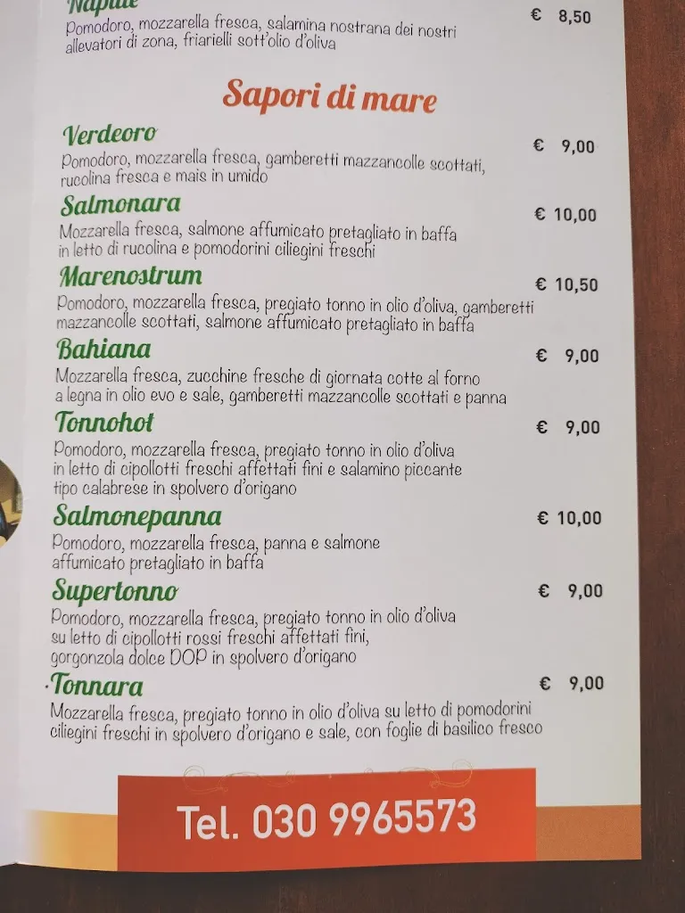 Menu_pizzeria Verdeoro_Carpenedolo_image_3