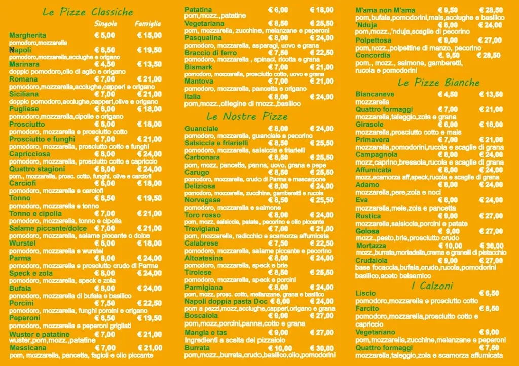 Menu_Pizzeria Margherita_Carugo_image_1